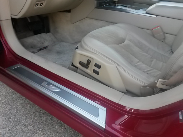 2008 XLR-V Crystal Red Metallic