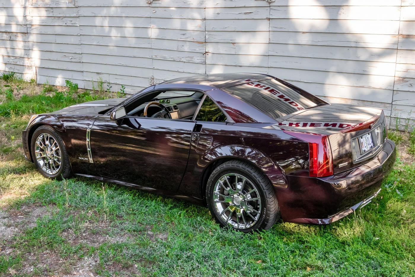 2009 Cadillac XLR in Black Cherry Metallic