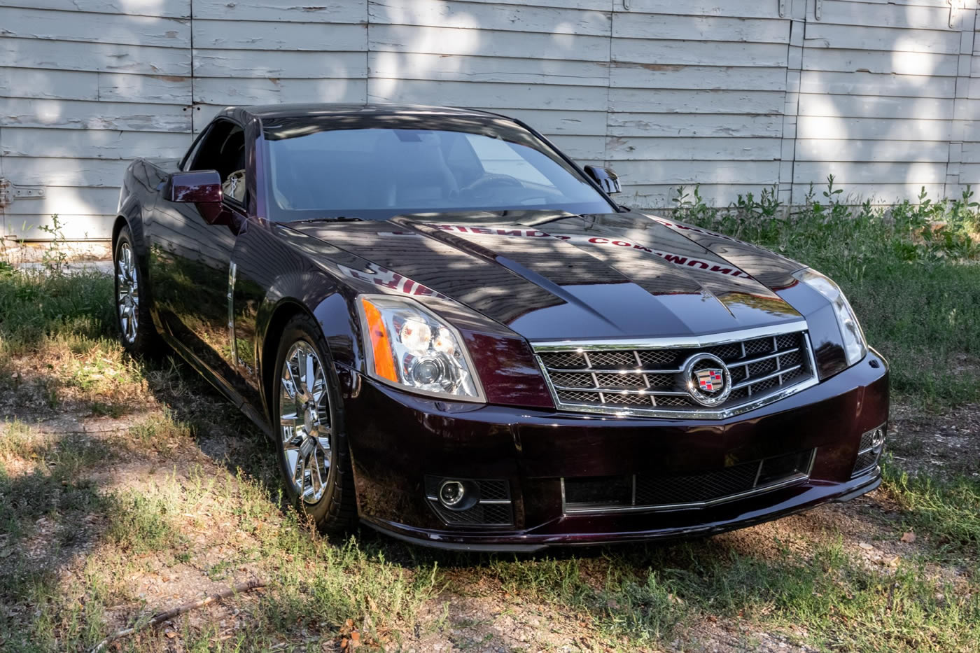 2009 Cadillac XLR in Black Cherry Metallic