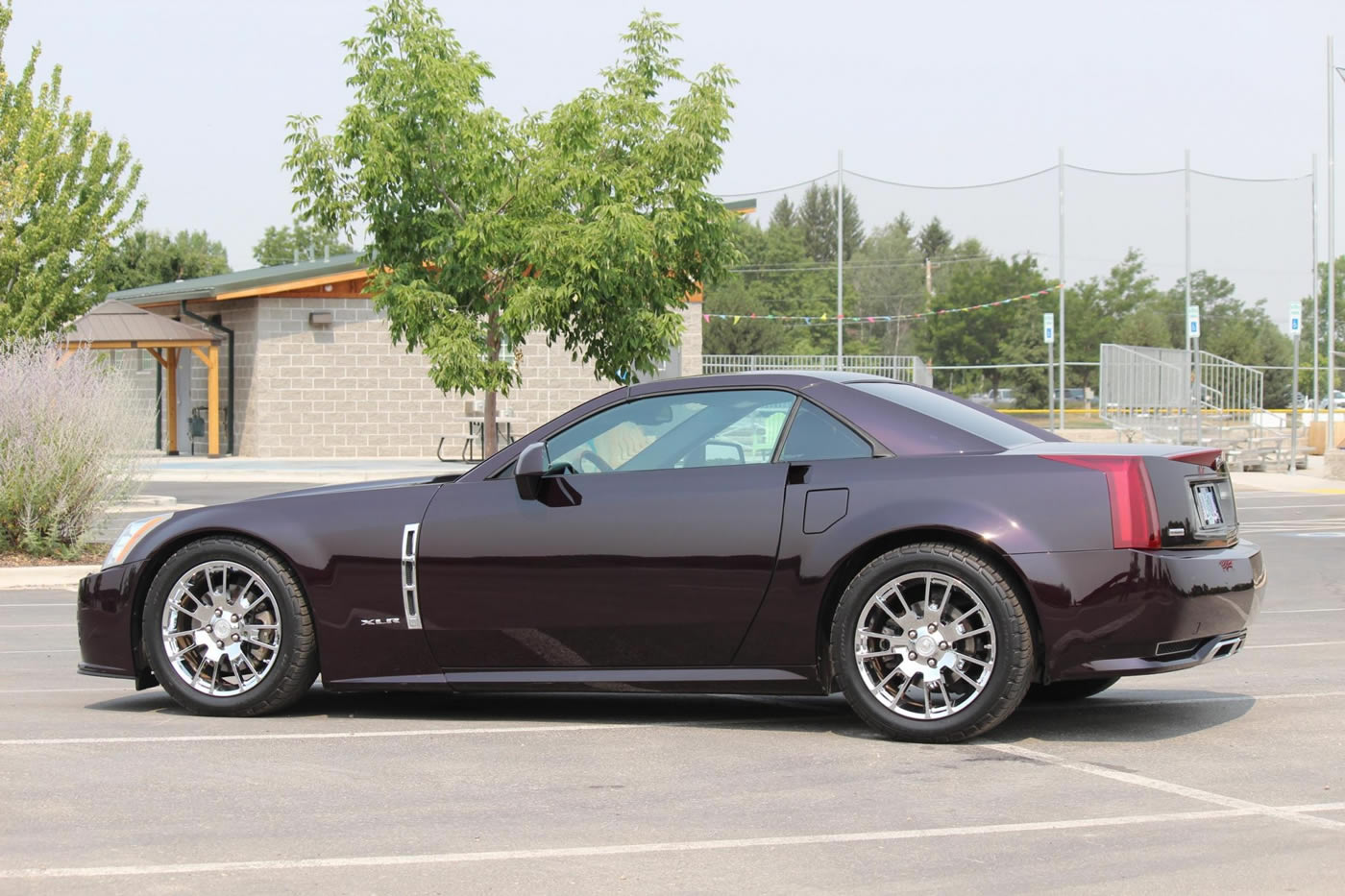2009 Cadillac XLR in Black Cherry Metallic
