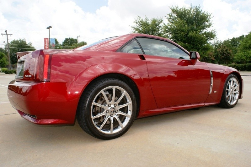 2009 Cadillac XLR-V - Crystal Red Metallic