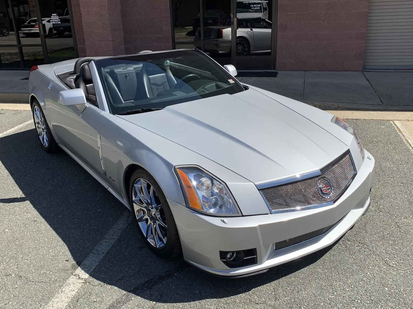 2009 Cadillac XLR-V in Radiant Silver