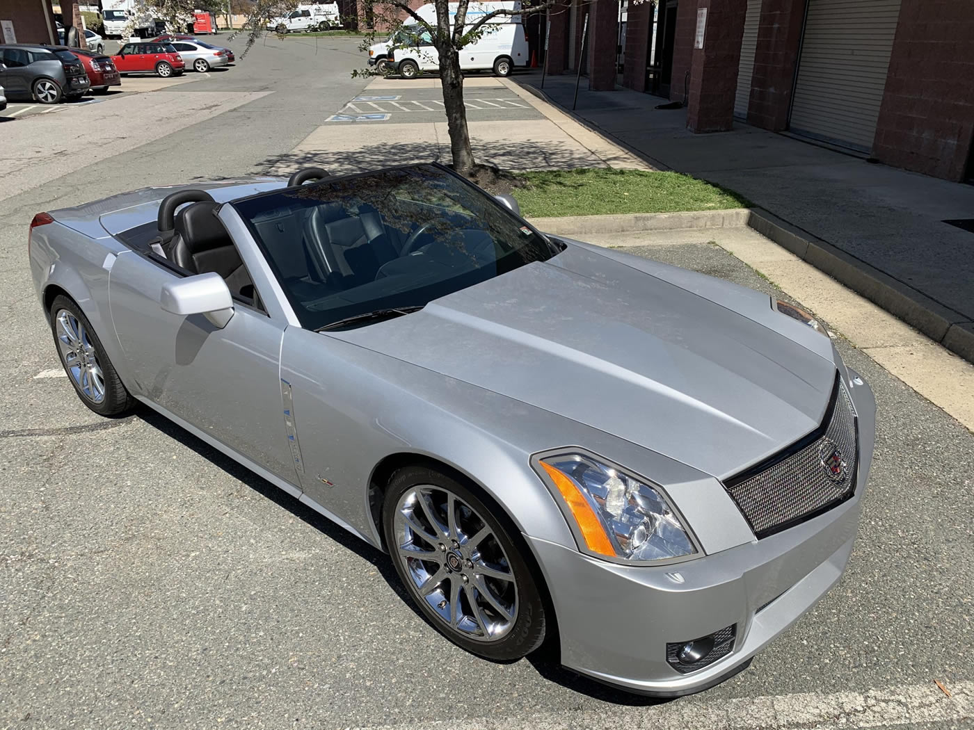 2009 Cadillac XLR-V in Radiant Silver