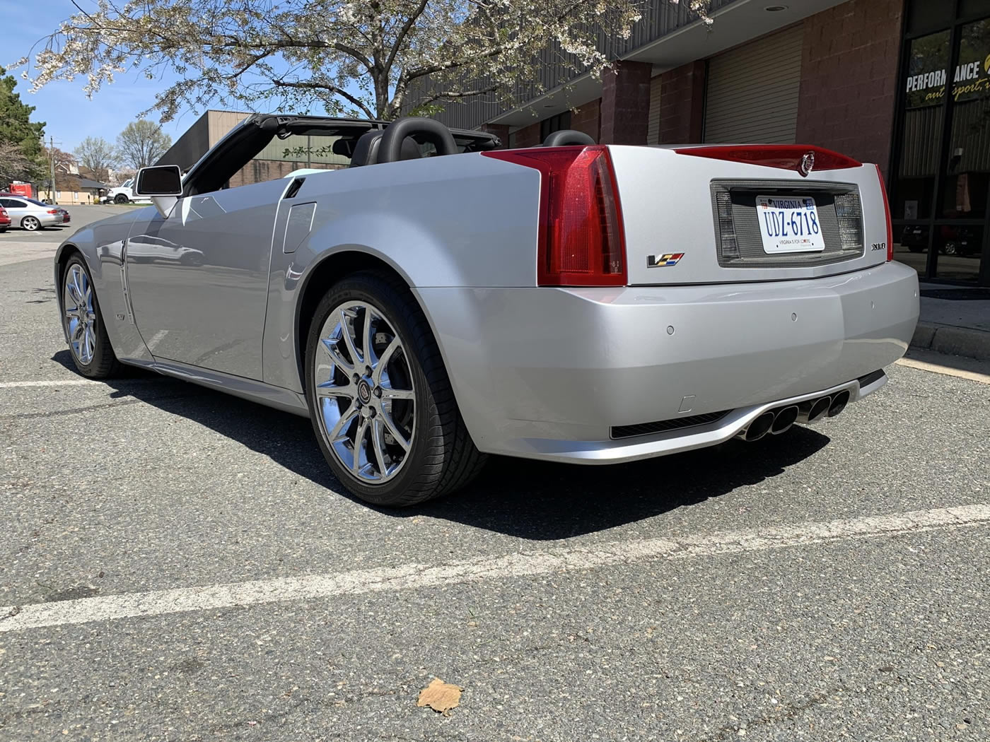 2009 Cadillac XLR-V in Radiant Silver