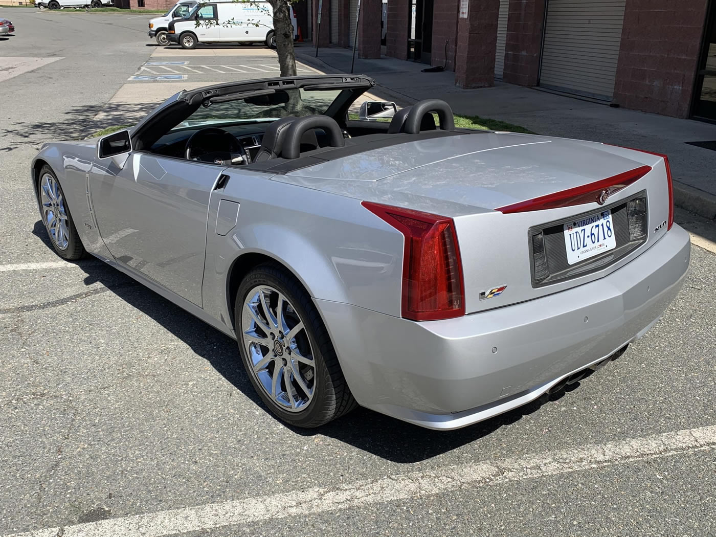 2009 Cadillac XLR-V in Radiant Silver
