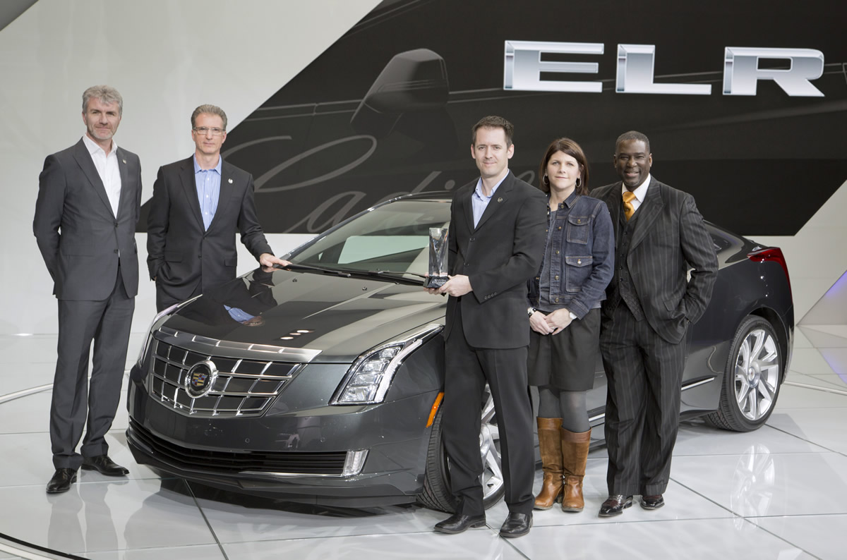 2014 Cadillac ELR Wins Best Production Vehicle Design Award