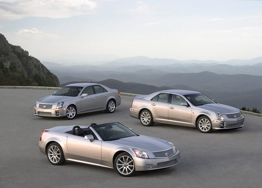 Cadillac V-Series: XLR-V, STS-V and CTS-V