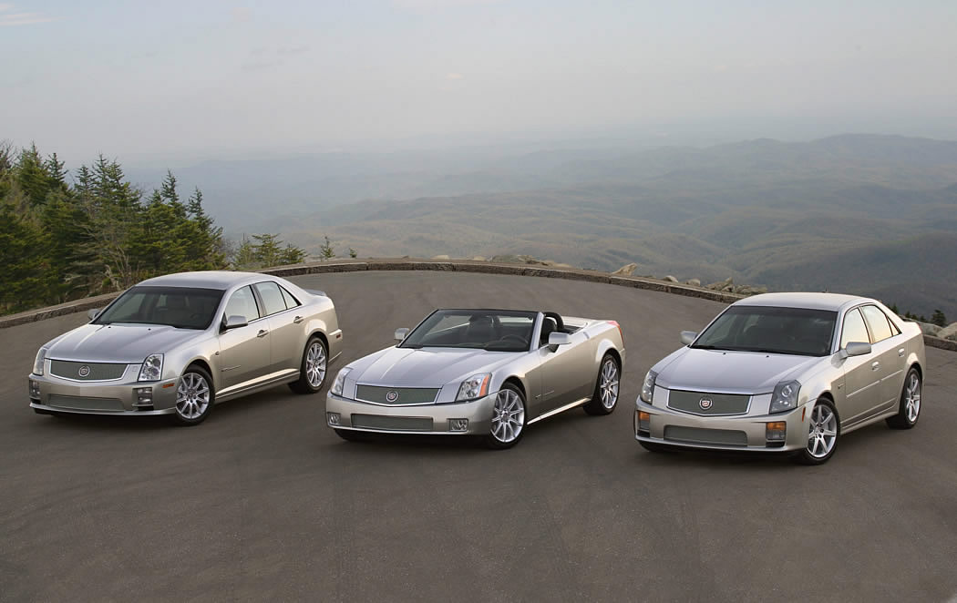 Cadillac V-Series: XLR-V, STS-V and CTS-V