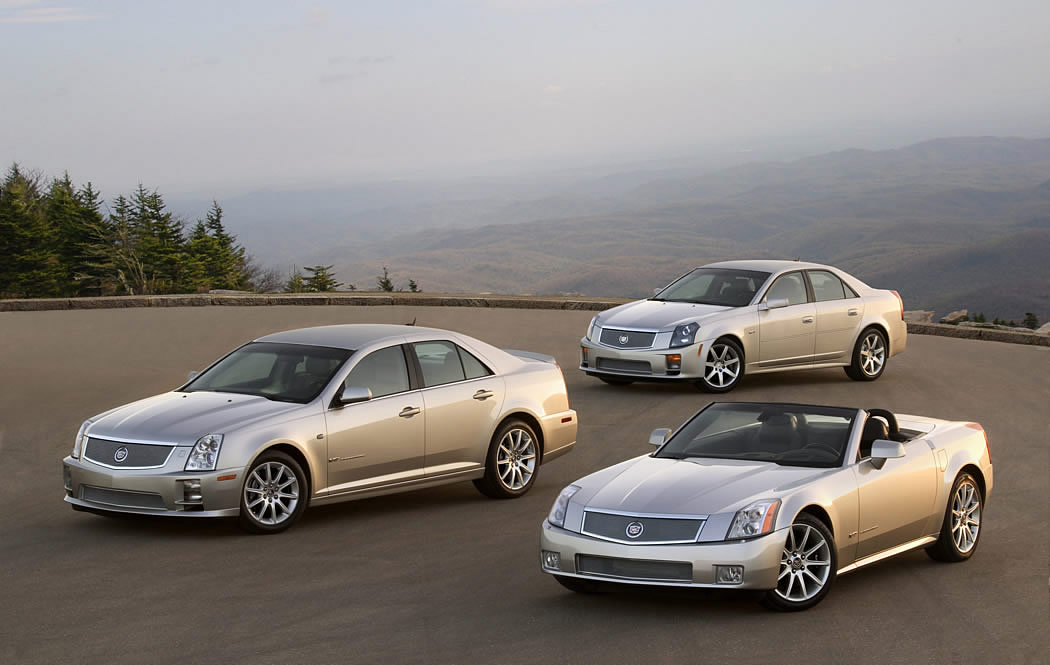 Cadillac V-Series: XLR-V, STS-V and CTS-V