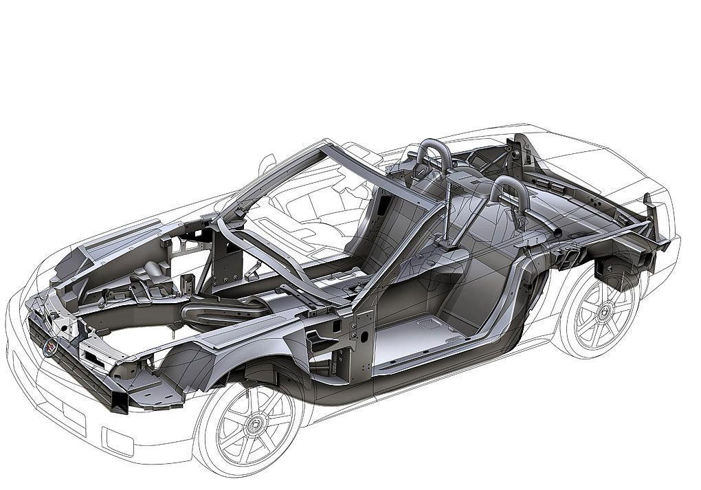 Cadillac XLR Frame