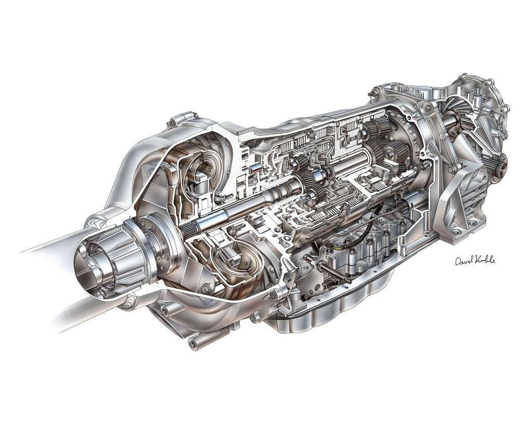 Hydra-Matic 2006 6L80 (MYC) Six Speed RWD Automatic Transaxle