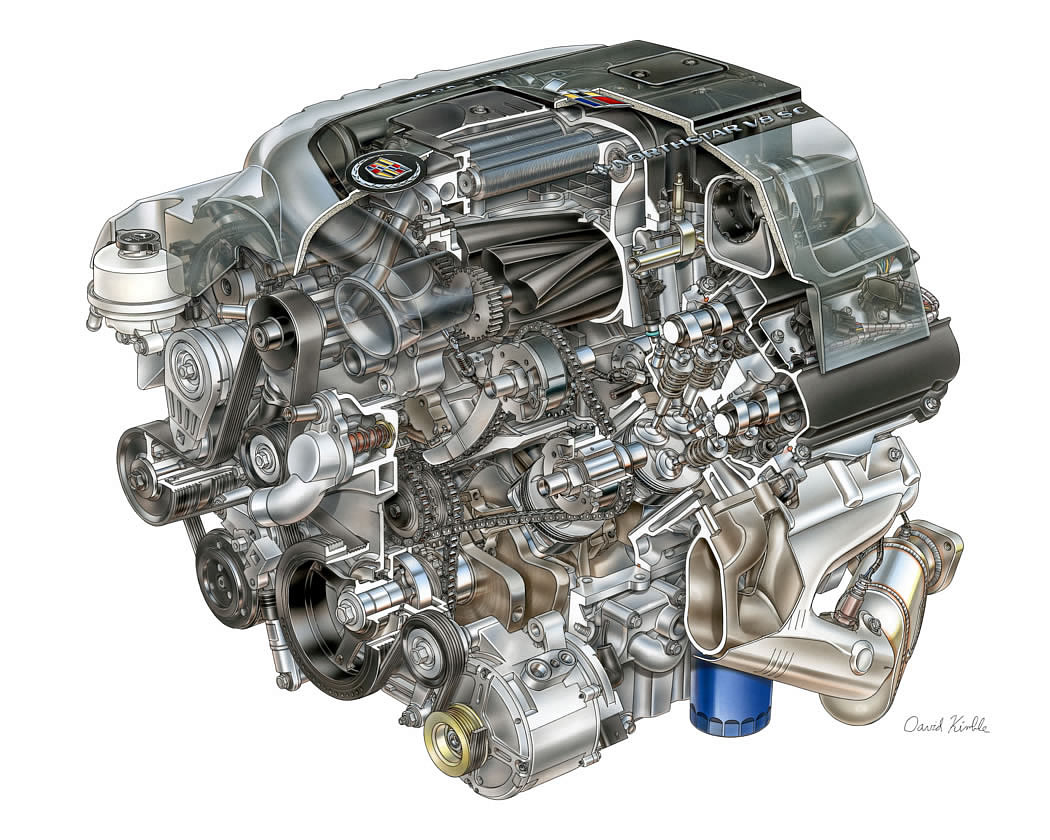 Northstar V8 SC 2006 4.4L V-8 (LC3) for Cadillac XLR-V