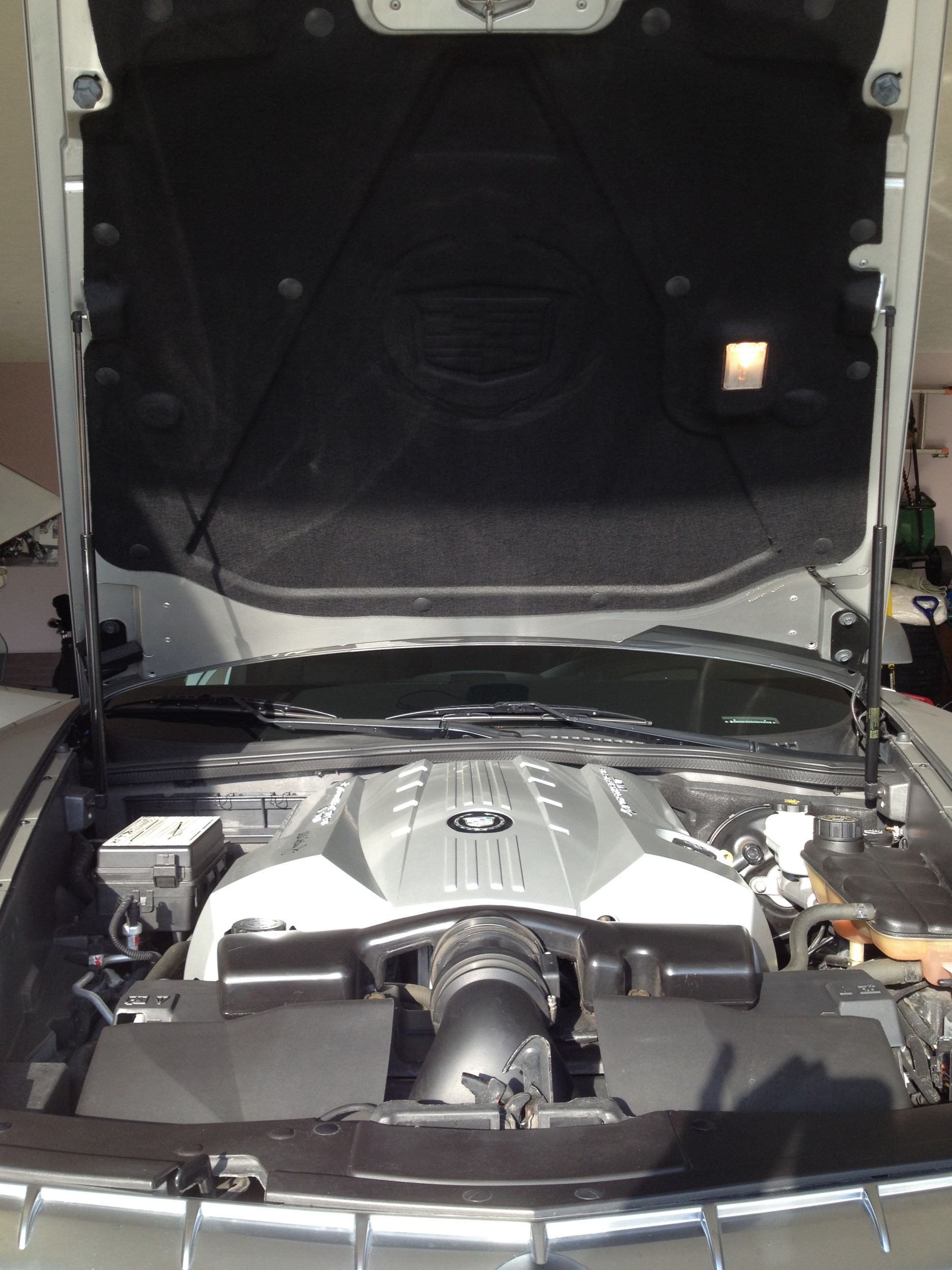 XLR Commemorative Fuse Box Cover Installed