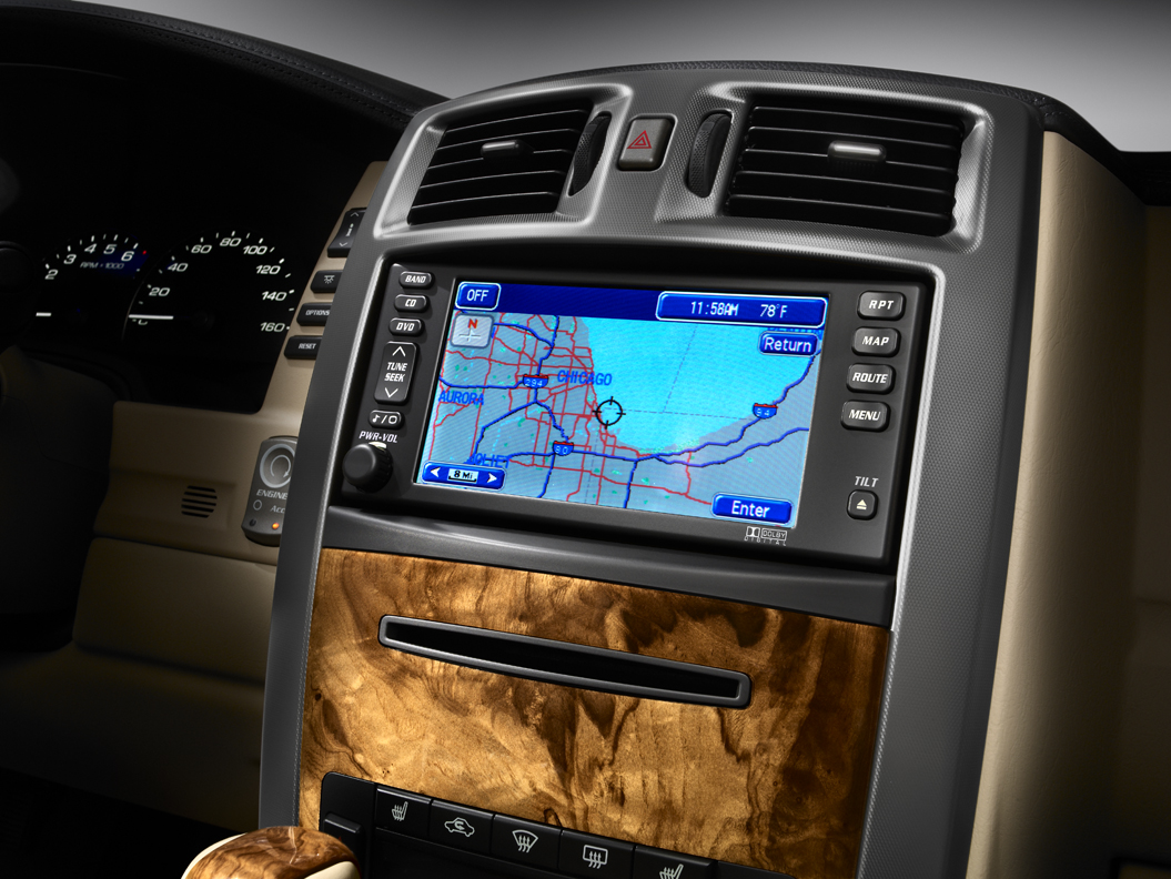 XLR Interior Navigation