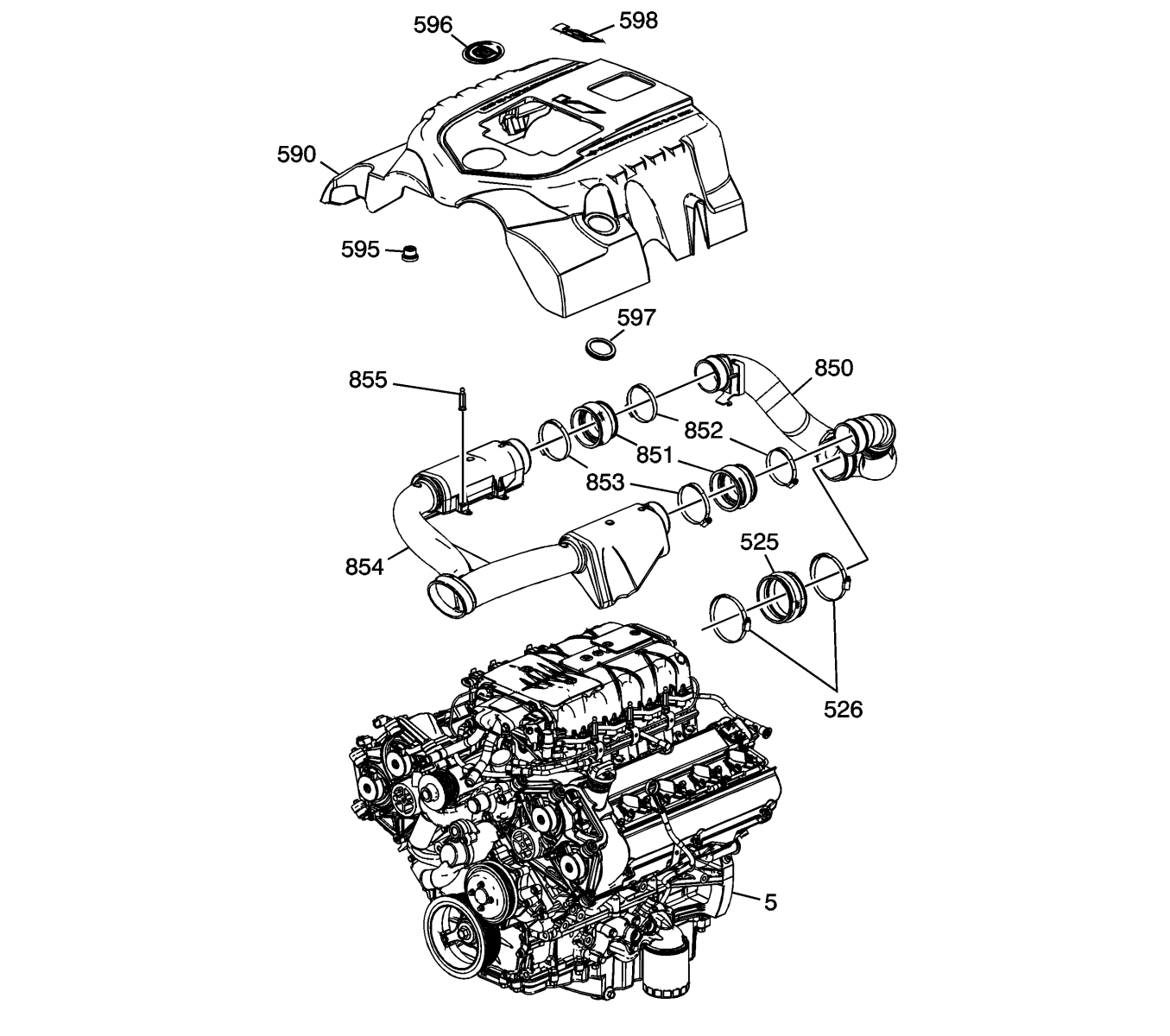 2006 - 2009 Cadillac XLR-V: Service Bulletin: #PIP4493: SES Light due to DTCs P0171 and/or P0174