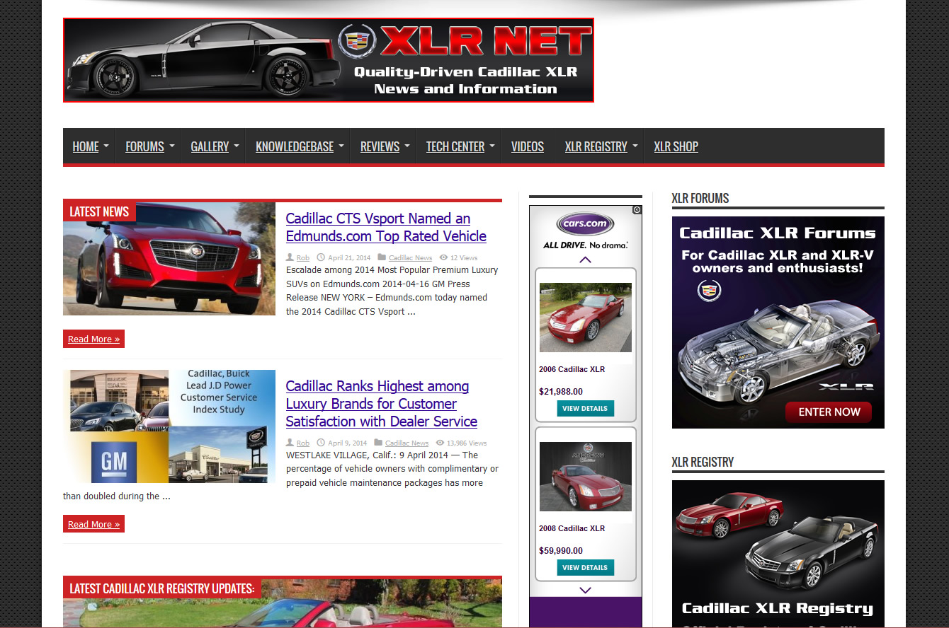 XLR Net Gets a New Front End