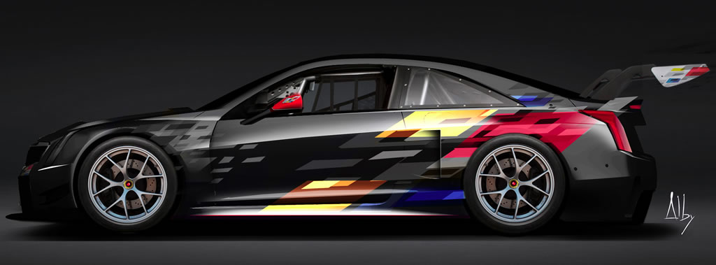 GM Press Release:  Cadillac Introduces All-New ATS-V.R Race Car