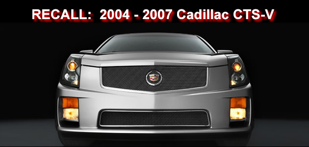 General Motors recalls 2004 – 2007 Cadillac CTS-V