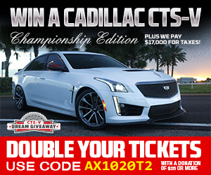 Cadillac CTS-V Dream Giveaway